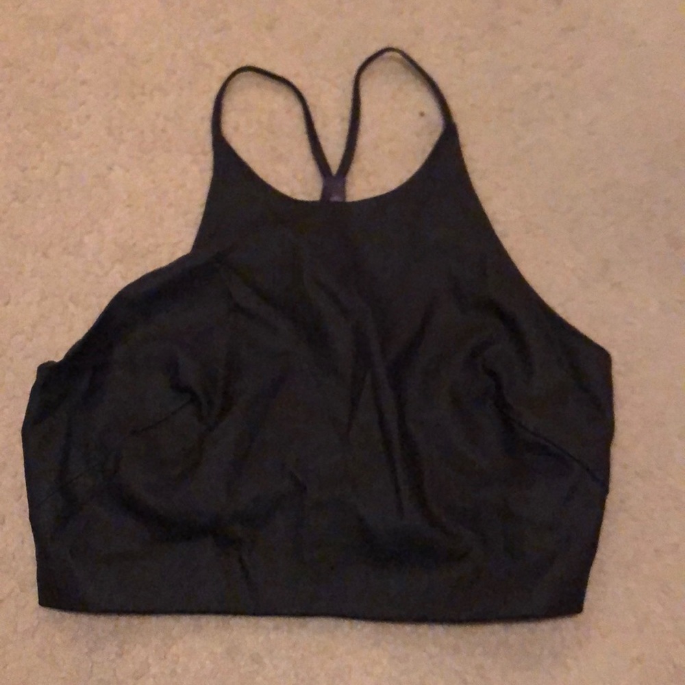 Grey Crop Top